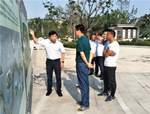陕西省众“河长'视察澽水河