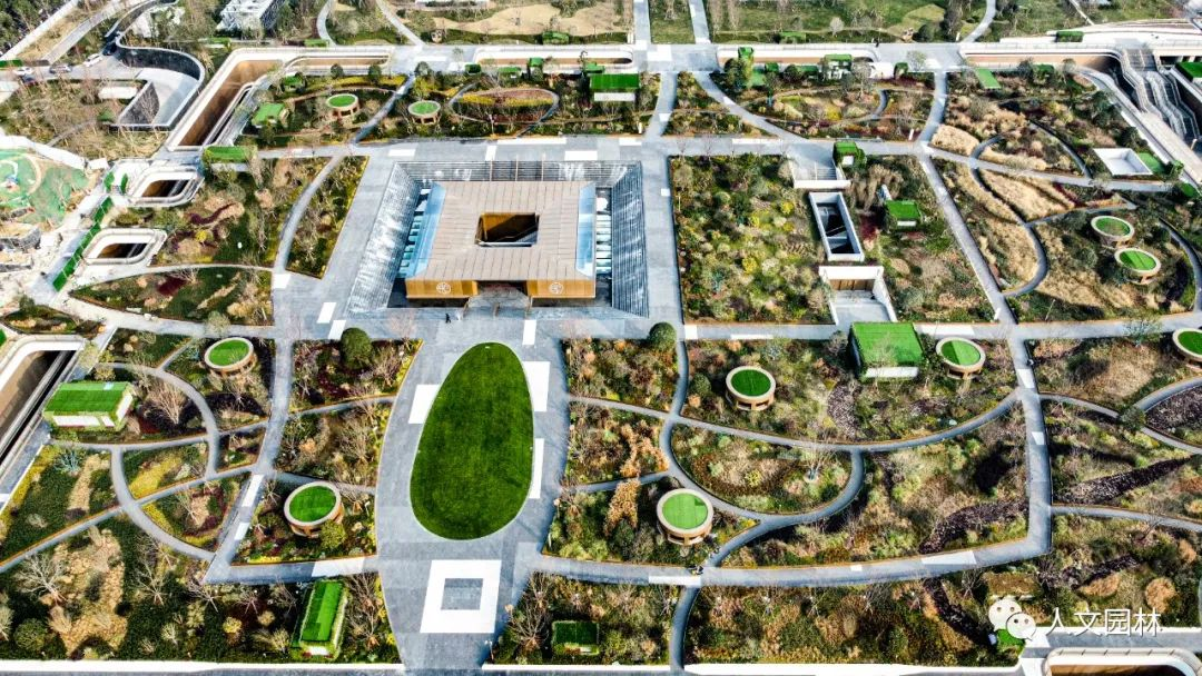 人文动态|人文园林参与营造世界面积最大的屋顶花园——成都SKP景观